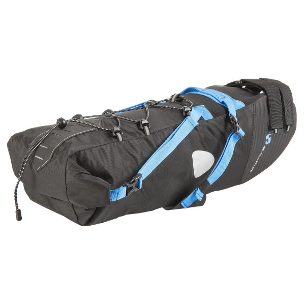 BORSA POSTERIORE DA BACKPACKING CON LOGHI RIFLETTENTI
