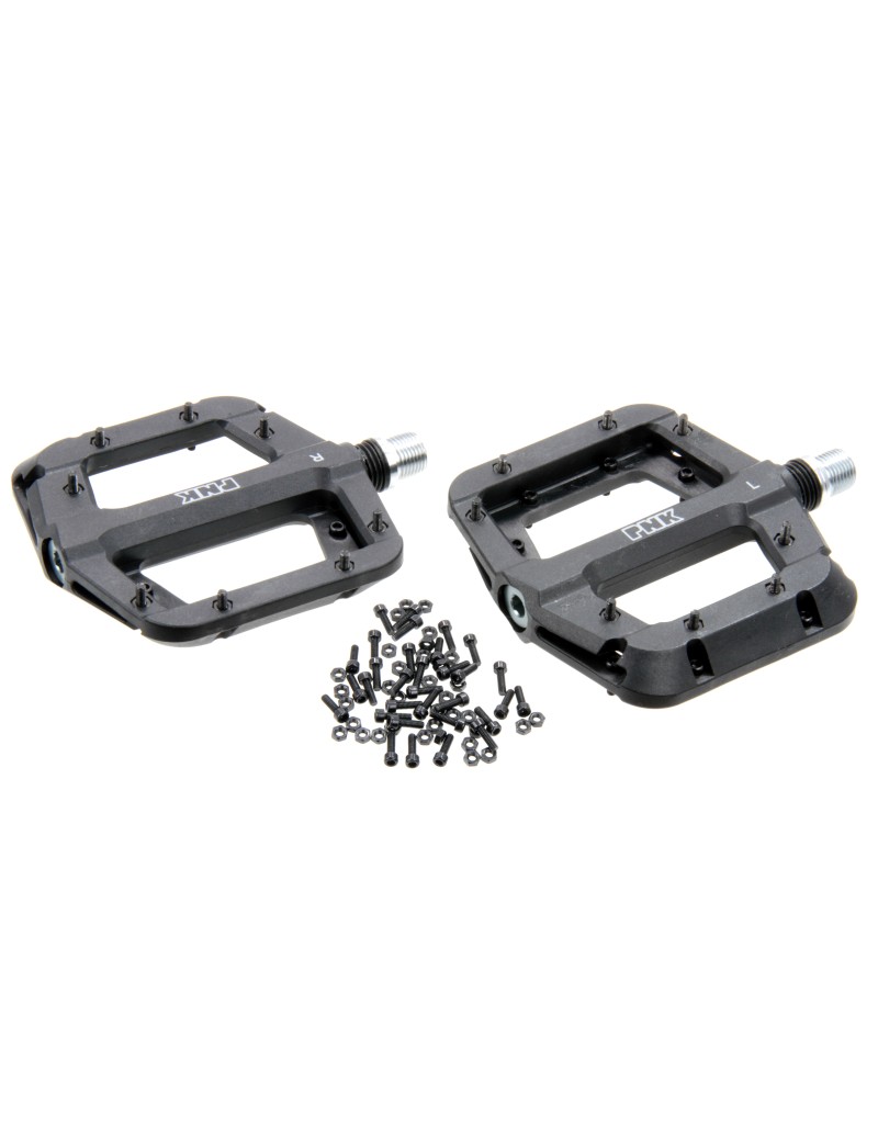 PEDALI MTB E GRAVEL COLORE NERO 325g LA COPPIA 10X11X2cm