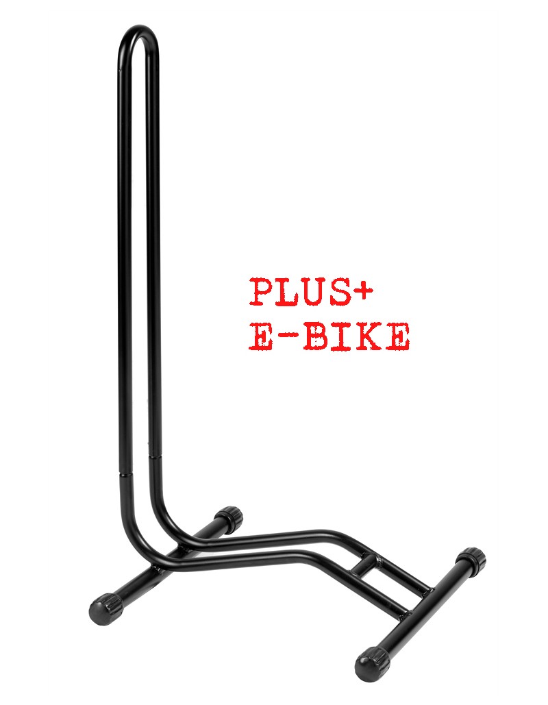 SUPPORTO PER BICI PLUS DA TERRA COLORE NERO MATT CON PIEDINI ANTISCIVOLO