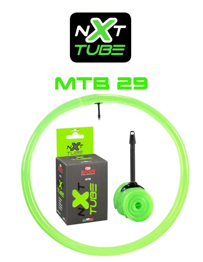 CAMERA NXT SUPER LEGGERA IN TPU MTB 29X2.0-2.6 PESO 135G MADE IN ITALY 100%