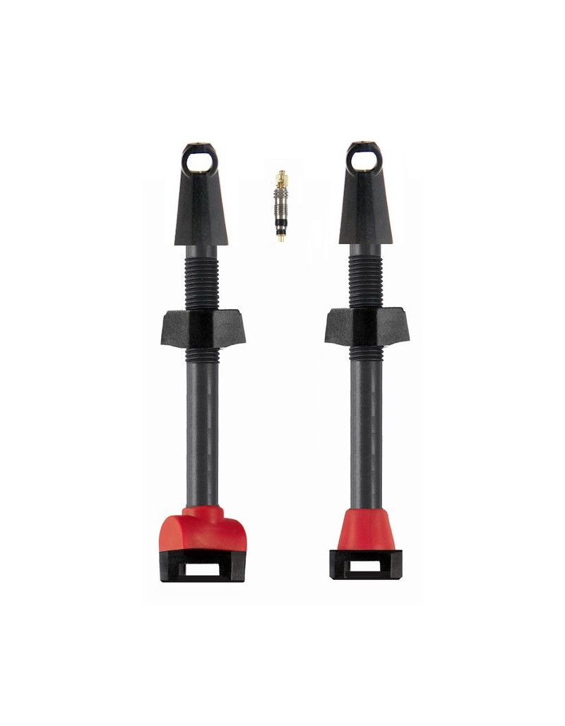 2 VALVOLE PRESTA TUBELESS IN CARBONIO 65mm
