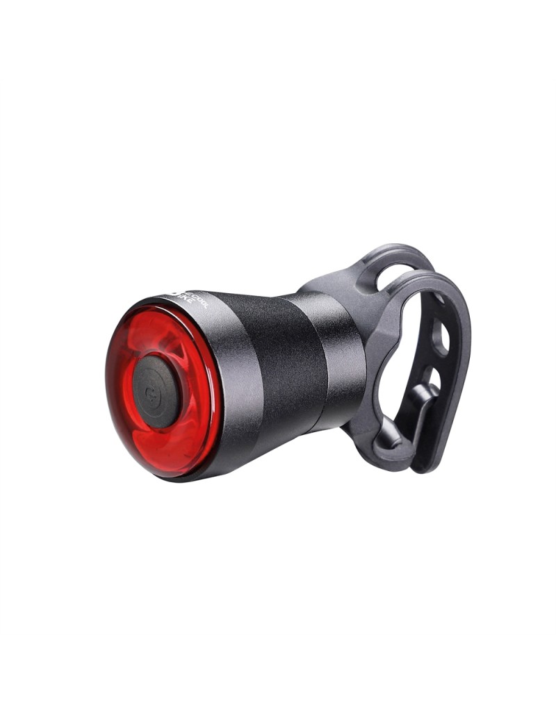 LUCE AL LED 100 LUM.CON SENSORE DI FRENATA E VIBRAZIONE ATTACCO SELLA E CANOTTO