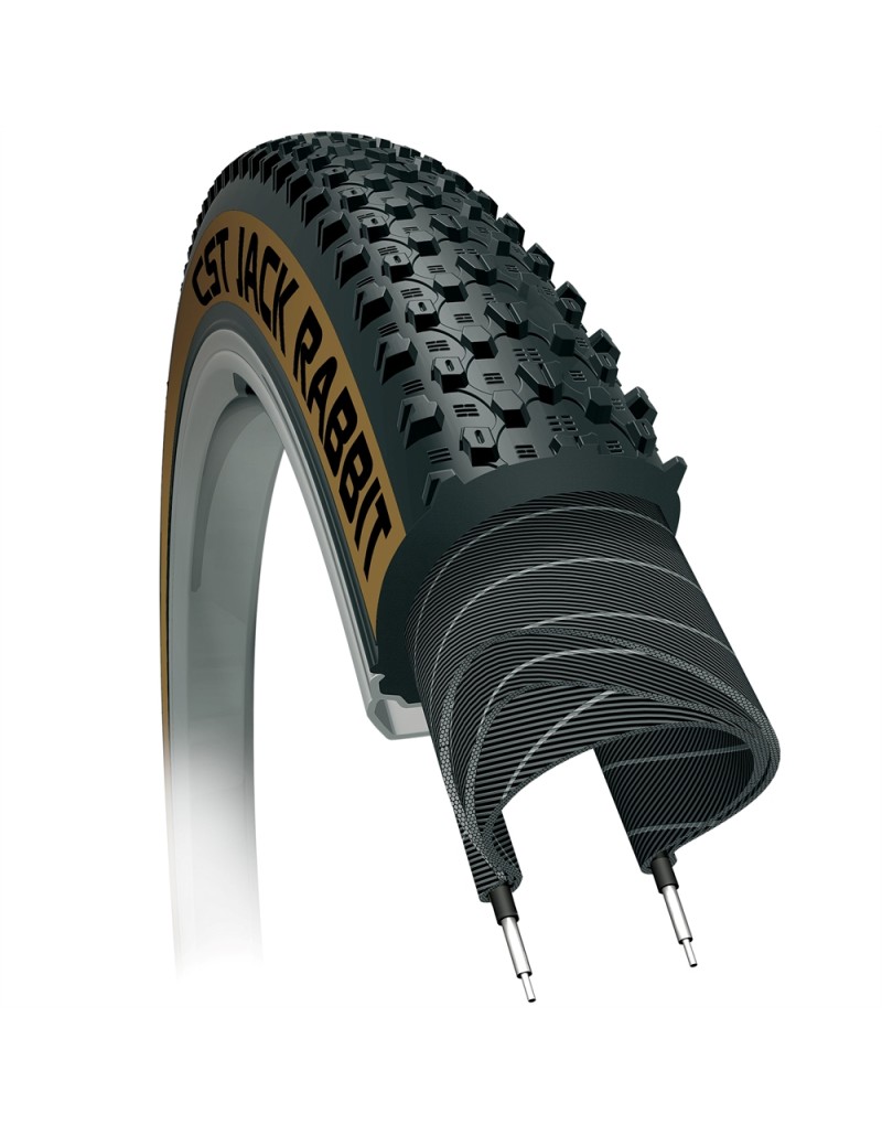 COPERTONE CST JACK RUBBIT II 3C MARRONE/NERO 29X2.35 TUBELES