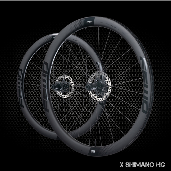 FFWD TYRO II GRVL/RACE CARBON WHEELSET DISC BRAKE, SHIMANO HG FFWD TYRO II GRVL/RACE CARBON WHEELSET DISC BRAKE, SHIMANO HG