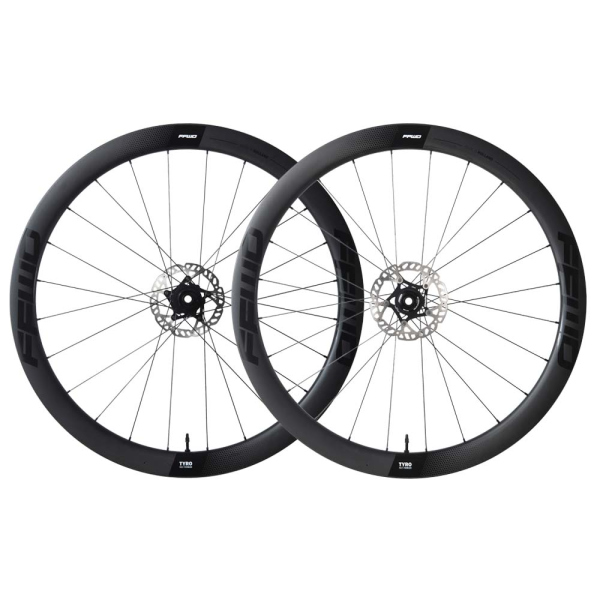 FFWD TYRO II GRVL/RACE CARBON WHEELSET DISC BRAKE, SHIMANO HG