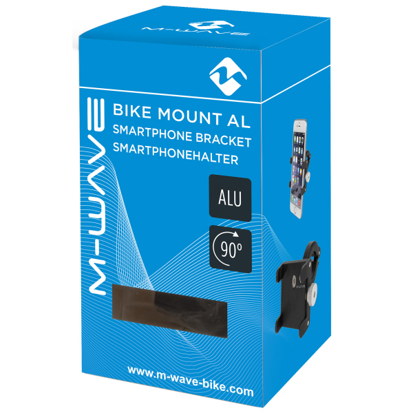 ALUMINUM HANDLEBAR MOBILE PHONE HOLDER DIA 22.2 TO 31.8mm