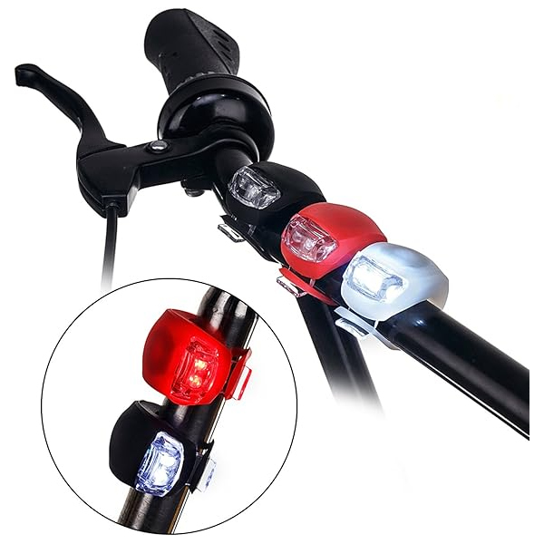 LUCE BICI POSTERIORE CORPO IN SILICONE