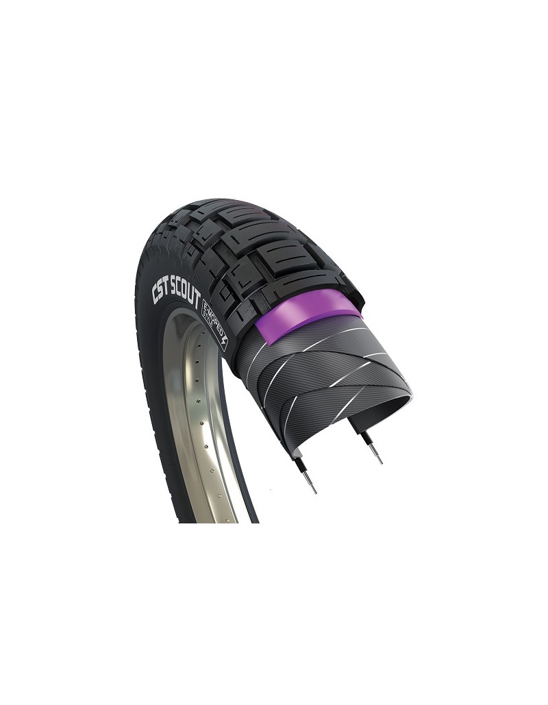 Copertone CST SCOUT FAT 20x4.0 ideale per E-BIKE 50KMH Antiforatura