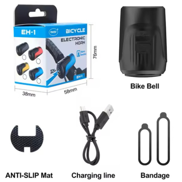 VERY POWERFUL ELECTRONIC BELL 125 DECIBEL 35 compact 60x35mm 35g