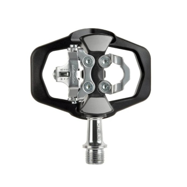 PEDALI XPEDO TRVS DUO DOPPIA FUNZIONE COLORE NERO 295g LA COPPIA 6X9X3cm