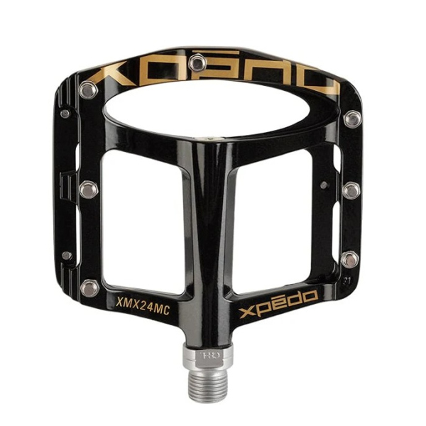 XPEDO MTB-PEDAL AUS ALUMINIUM SCHWARZ, GEDICHTETE LAGER