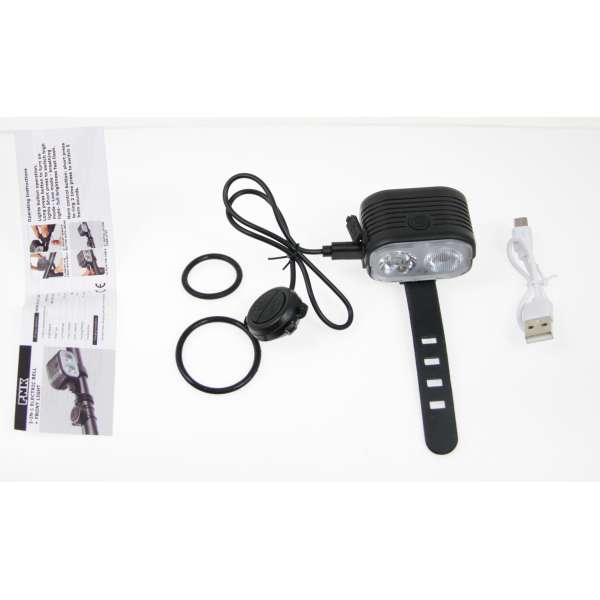 POTENTE CAMPANELLO ELETTRONICO 5 suoni 120 dB + LUCE 150 LUMENS 5 funzioni