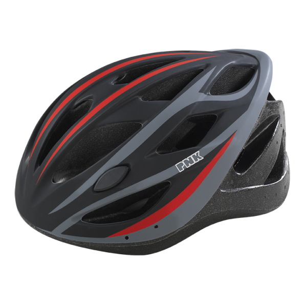 BIKE HELMET ADULT BLACK GRAY WHITE WEIGHT 250g size M/L 58-61