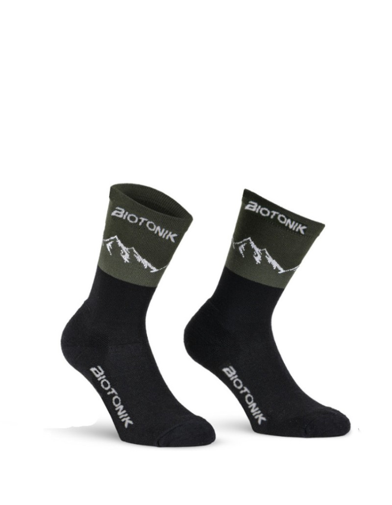 CALZINO BIOTONIK GRAVEL-MTB-CORSA INVERNALE IN PURA LANA MERINOS MISURA 43-46