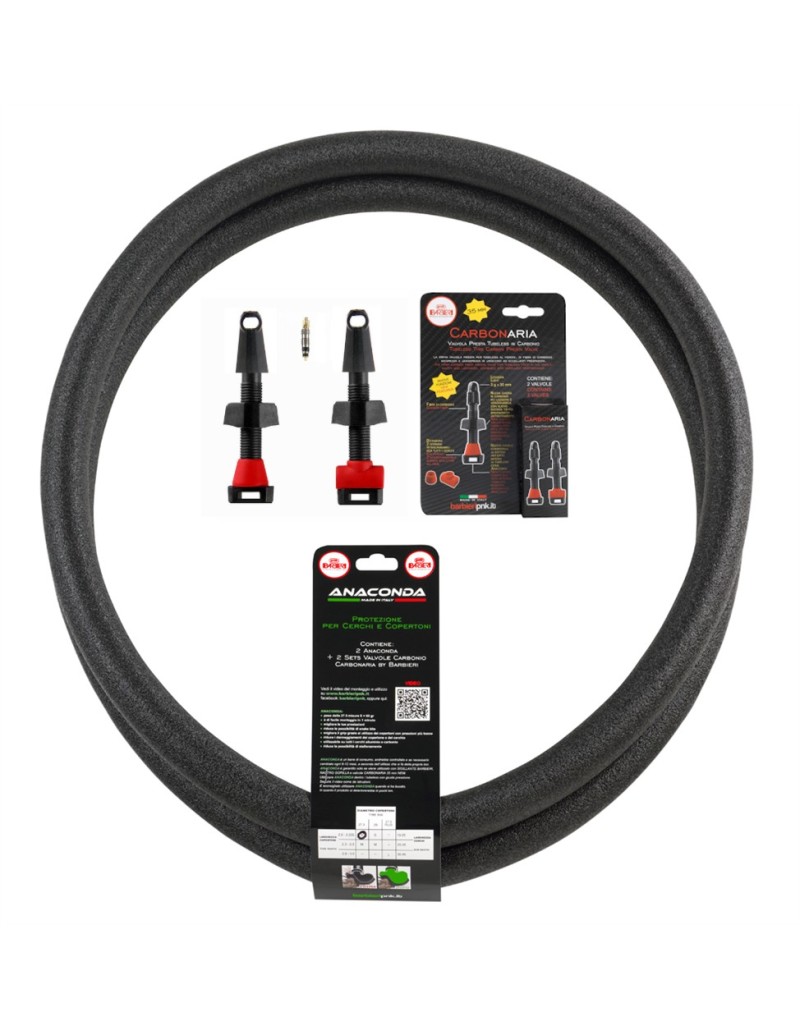 2 pz. INSERTI PROTEZIONE TUBELESS MTB ANACONDA BARBIERI 29"