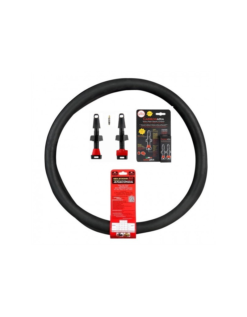 2 pz. INSERTI MOUSSE ANTIFORATURA MTB TUBELESS ANACONDA 3.0 BARBIERI 27.5"E-BIKE