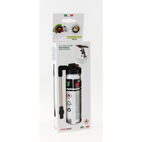 INFLATE & REPAIR BOTTLE WITH VELCRO BRACKET 125 ml