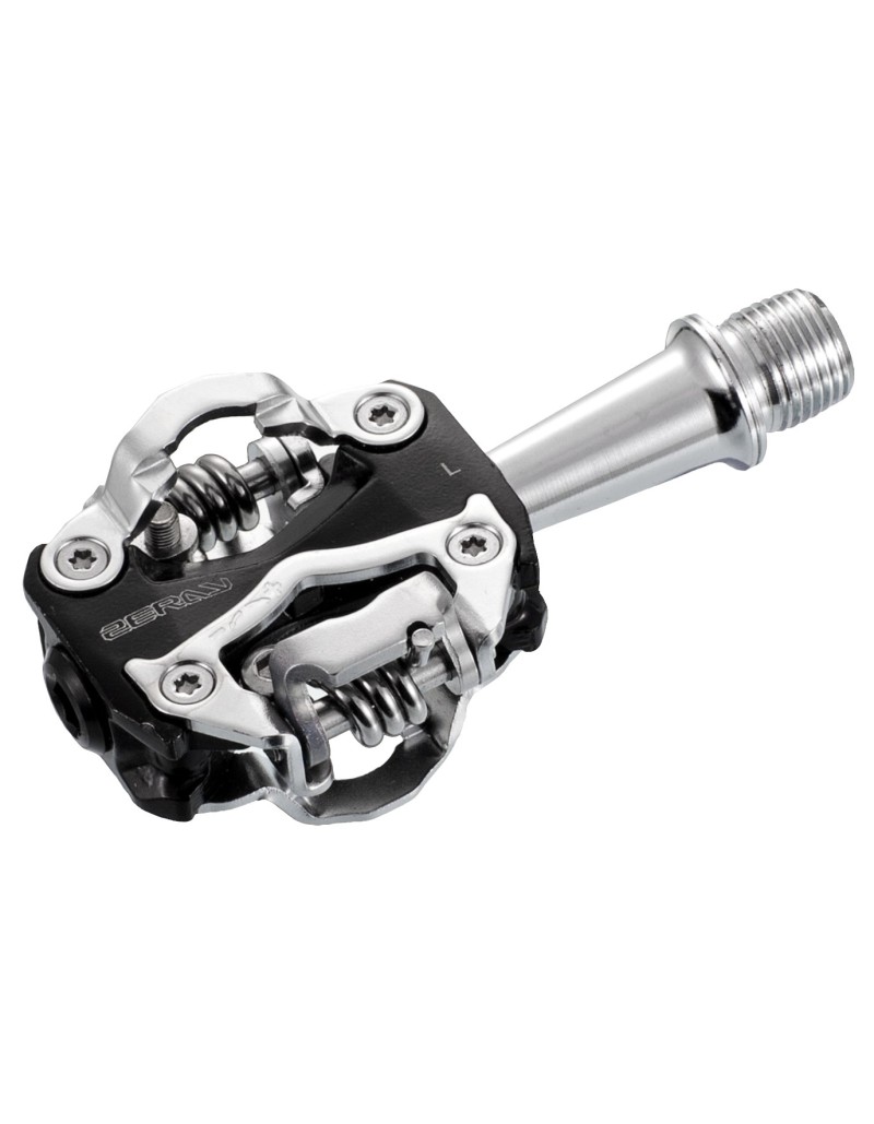 PEDALI MTB NERI A SGANCIO RAPIDO 275g LA COPPIA 5X6X3cm