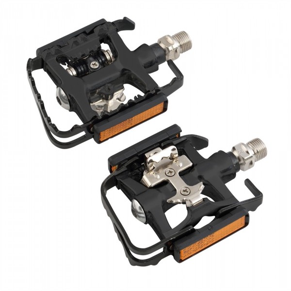 New dual function pedals black color 460g