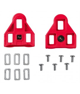 Pair of cleats compatible with LOOK DELTA pedals