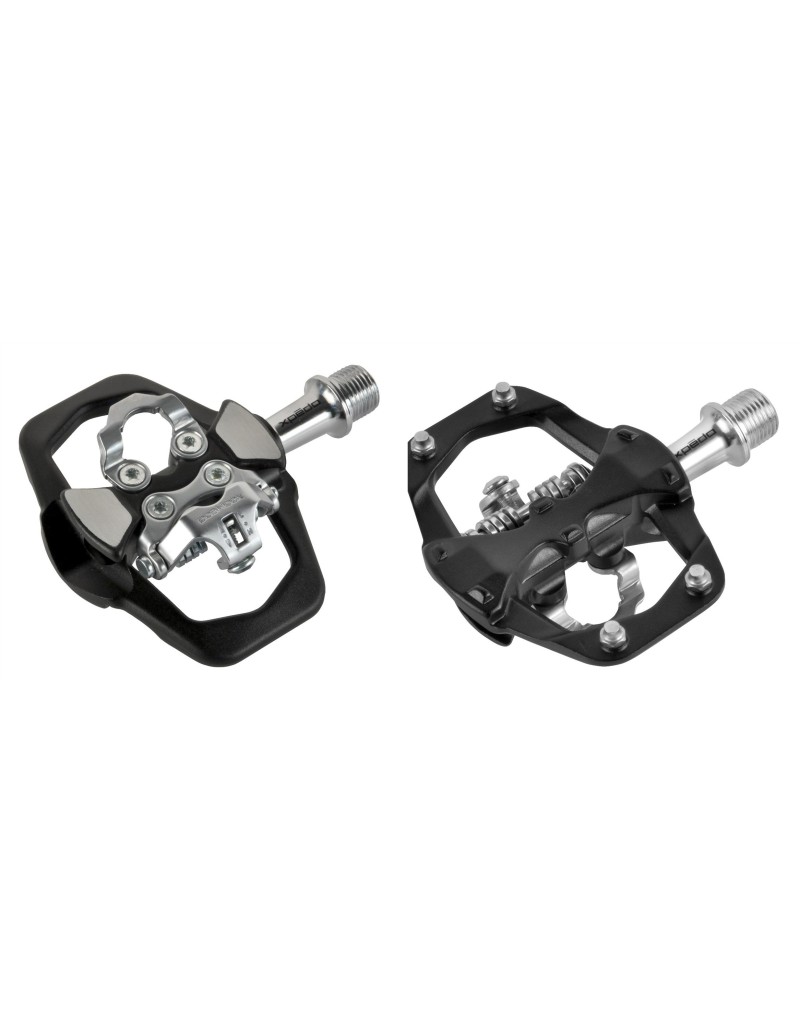 PEDALI XPEDO TRVS DUO DOPPIA FUNZIONE COLORE NERO 295g LA COPPIA 6X9X3cm