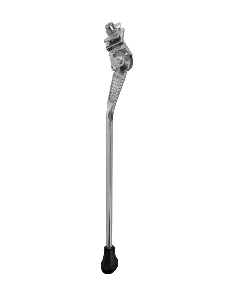 CAVALLETTO BICI LATERALE IN ALLUMINIO CON PIEDINO ANTISCIVOLO 38cm