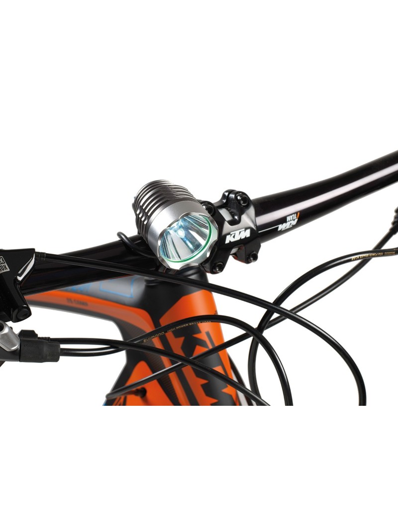 LUCE BICI ANTERIORE A LED BIANCO SUPER POTENTE 1000 LUMEN