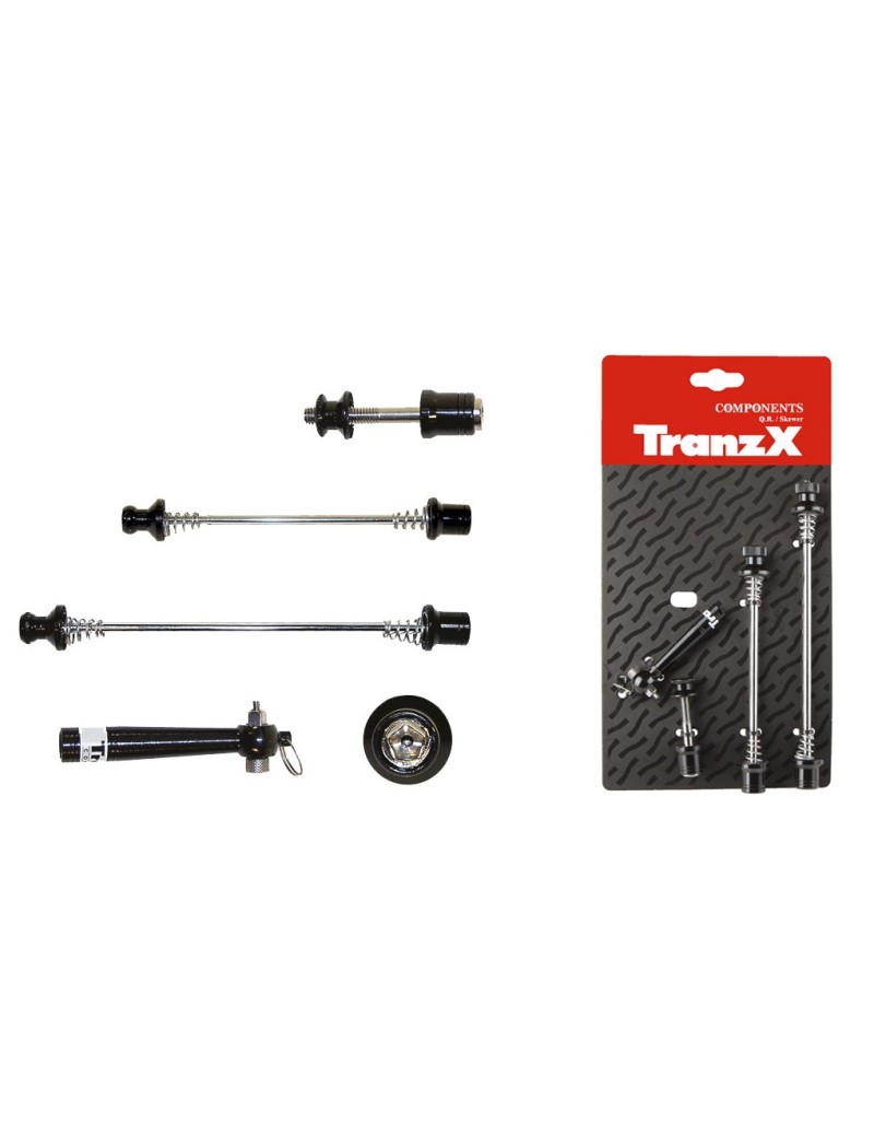 TRANZ-X SET DI AGGANCI ANTIFURTO BICI