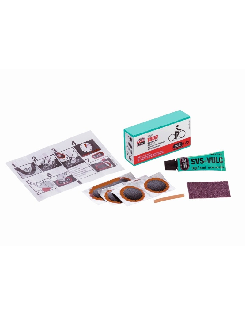TIP TOP KIT RIPARAZIONE CAMERE D'ARIA BICI