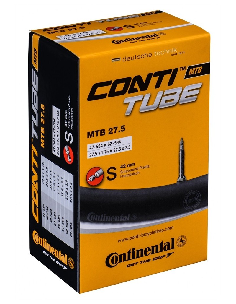 CONTINENTAL CAMERA D'ARIA IN BOX 27.5x1.90 PRESTA 42mm