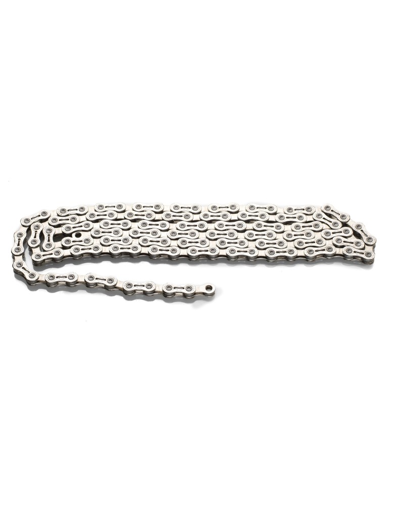 CATENA BICI ALLEGGERITA 11 VELOCITA' COLOR ARGENTO 116 MAGLIE