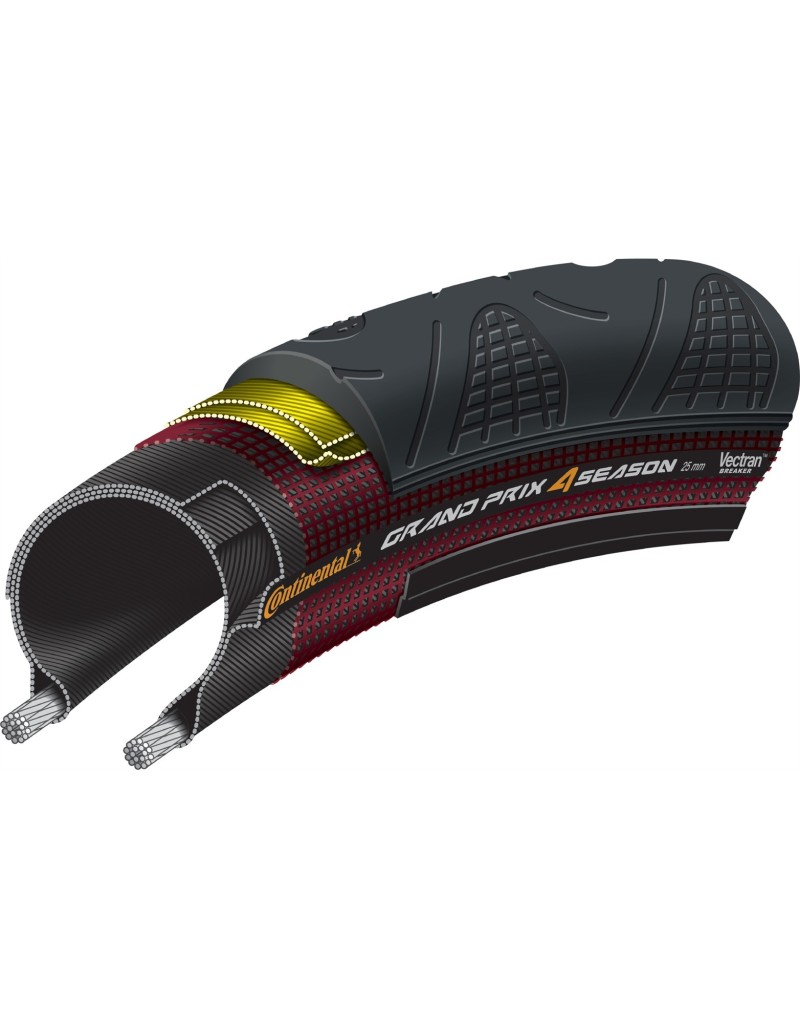 CONTINENTAL GRAND PRIX 4-SEASONS COPERTONCINO CORSA PIEGHEVOLE 700X32