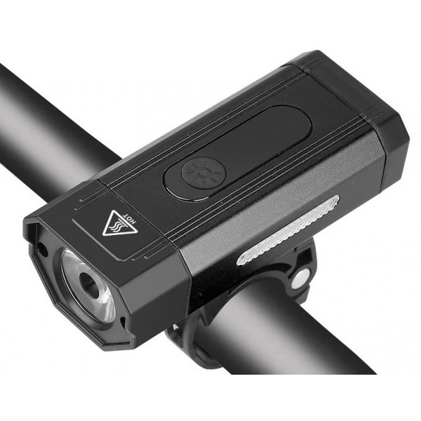 800 LUMEN FRONT BIKE LIGHT WITH INTEGRATED USB RECHARGEABLE BATTERY