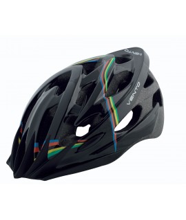 CASCO BICI ADULTO WORLD CHAMPION NERO PESO 235g