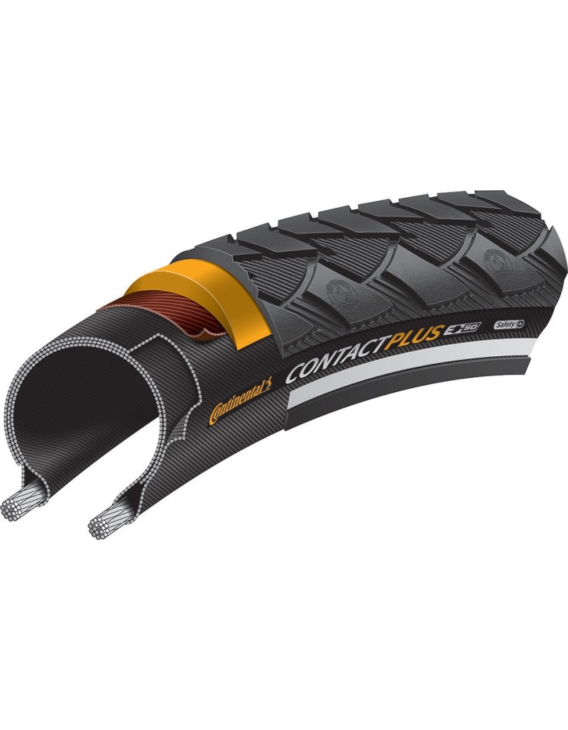 CONTINENTAL CONTACT PLUS COPERTONE BICI 26x1.75