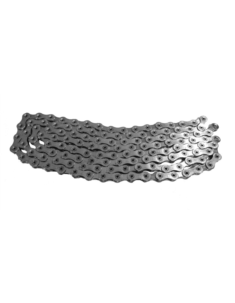 CATENA BICI 12 VELOCITA' COLOR ARGENTO 126 MAGLIE